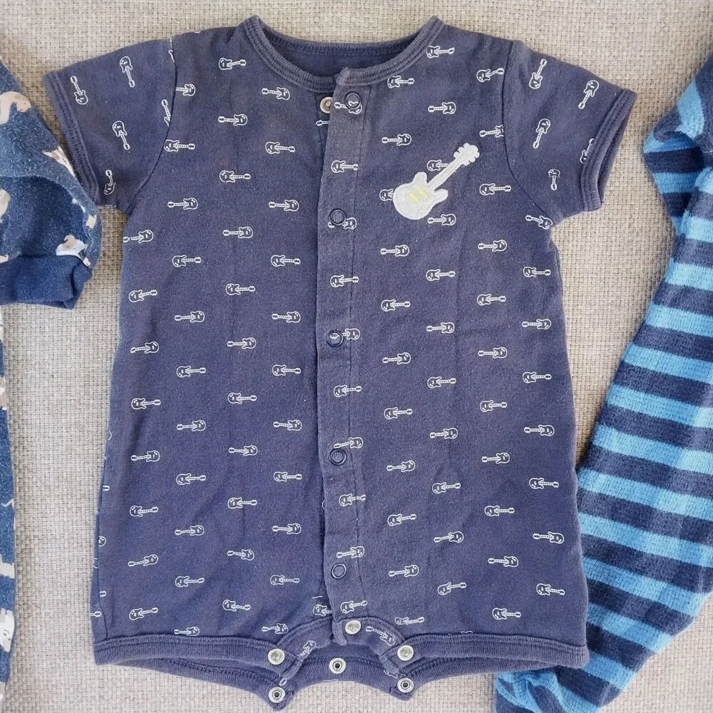 Baby Infant Boy Clothing Bundle Bodysuit Variety Of Colors 12 Pieces Newborn #10